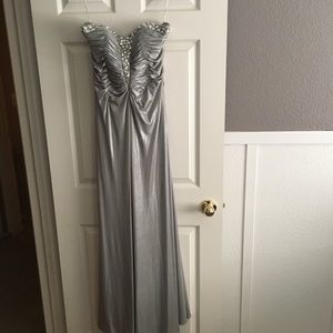 Alyce Designs Strapless Prom Dress